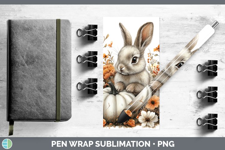 GorgeousCountry Pumpkin Pen Wrap design.