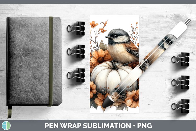 GorgeousCountry Pumpkin Pen Wrap design.