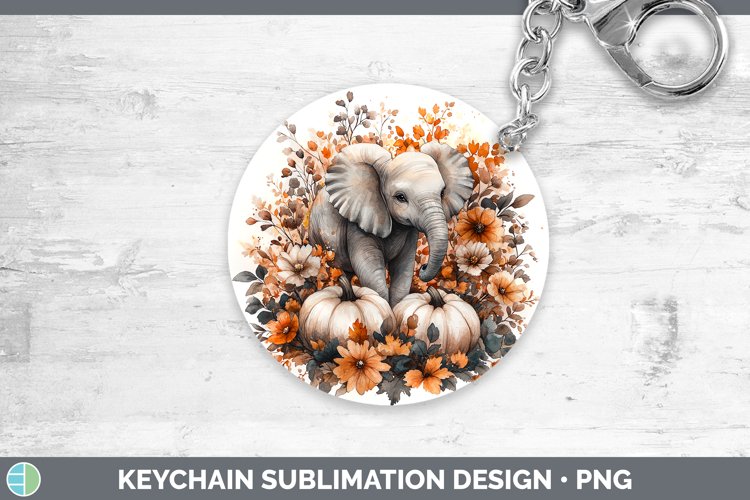 GorgeousCountry Pumpkin Keychain design.
