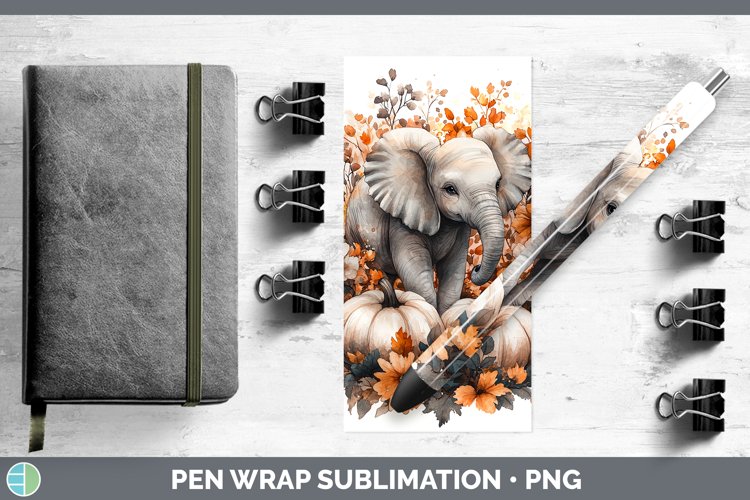 GorgeousCountry Pumpkin Pen Wrap design.