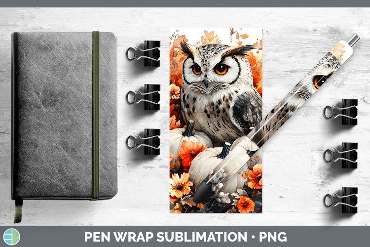 GorgeousCountry Pumpkin Pen Wrap design.