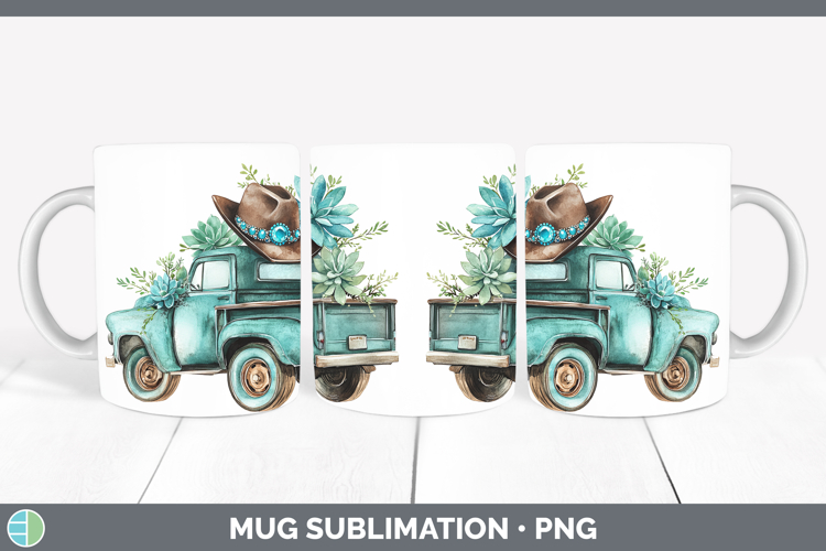 Vintage Truck Clipart Image 2