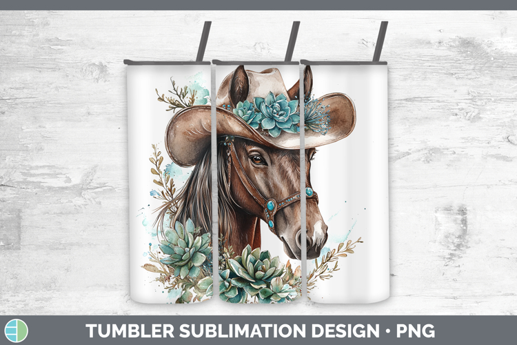 GorgeousCountry Western Tumbler design.