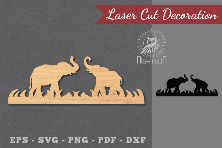 Elephant Silhouette Image 3