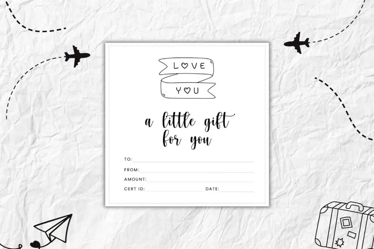CANVA | Printable Little Gift for You Template