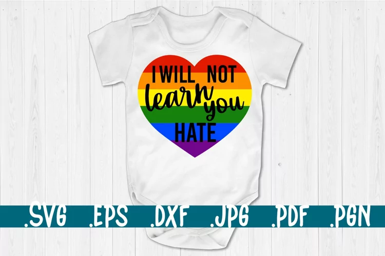 I will not learn you hate svg, lgbt