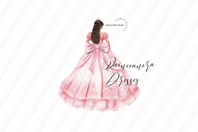Pink Rose Clipart Image 9
