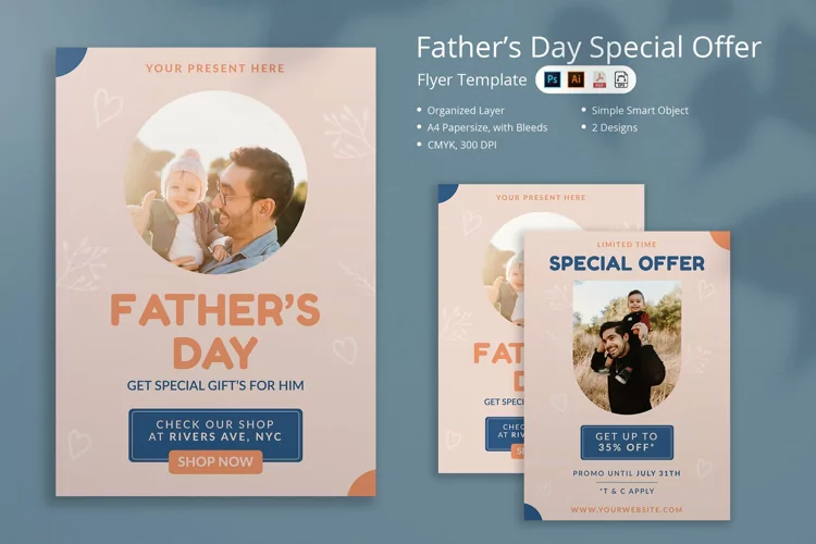 Rendi - Father's Day Flyer