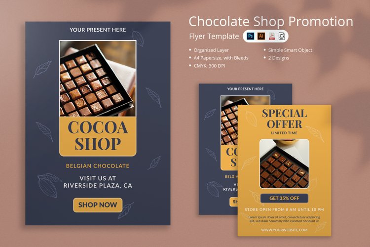 Josena - Chocolate Shop Flyer