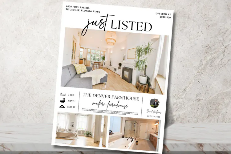 Real Estate Flyer Template