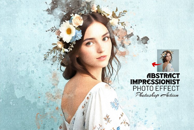Abstract Impressionist Effect Action example image 1