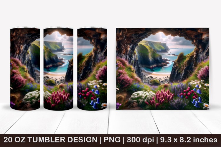 20 Oz Sublimation Tumbler Wrap Image 13