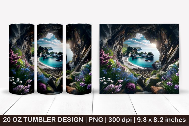 20 Oz Sublimation Tumbler Wrap Image 10