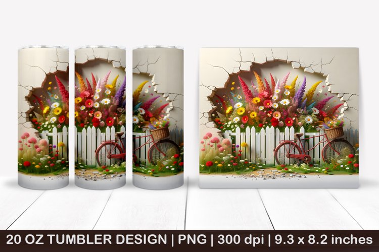 20 Oz Sublimation Tumbler Wrap Image 11