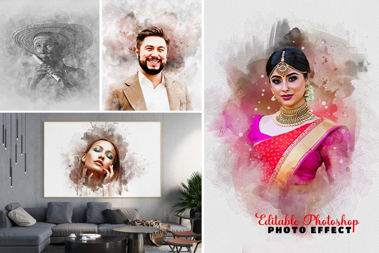 Editable Portrait Photo Effect example image 1