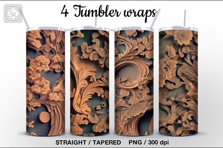 Sublimation Tumbler Wraps