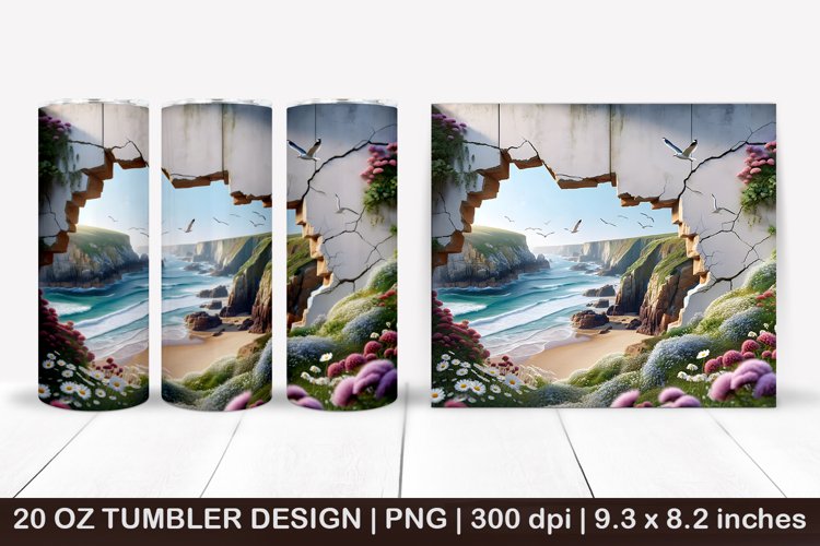 20 Oz Sublimation Tumbler Wrap Image 21