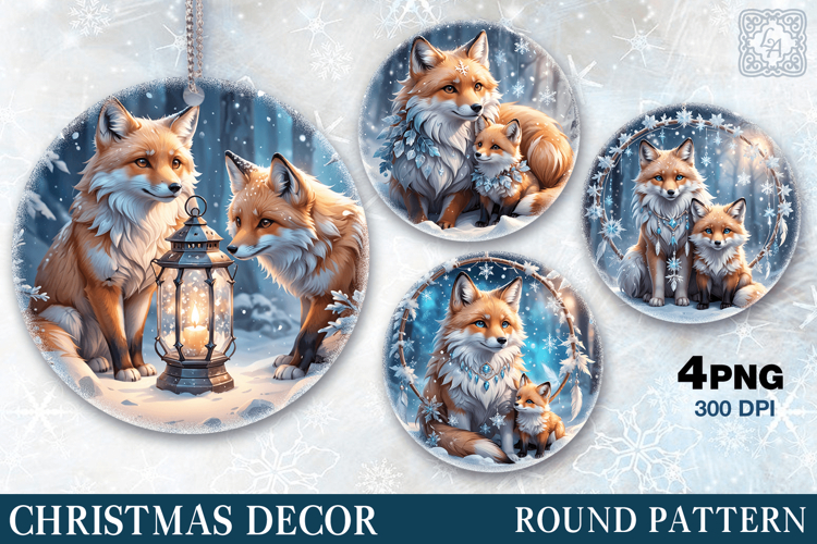 Christmas Decor | Cute Animals| Fox