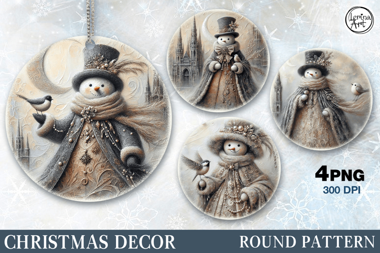 Snowman Clipart Image 6