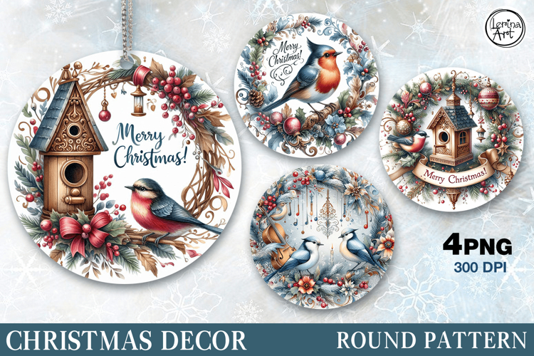 Christmas Decor | Cute Animals| Birds