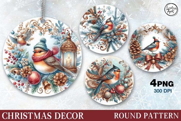 Christmas Decor | Cute Animals| Birds