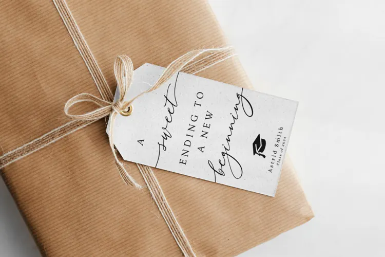 Graduation Favor Tag Template
