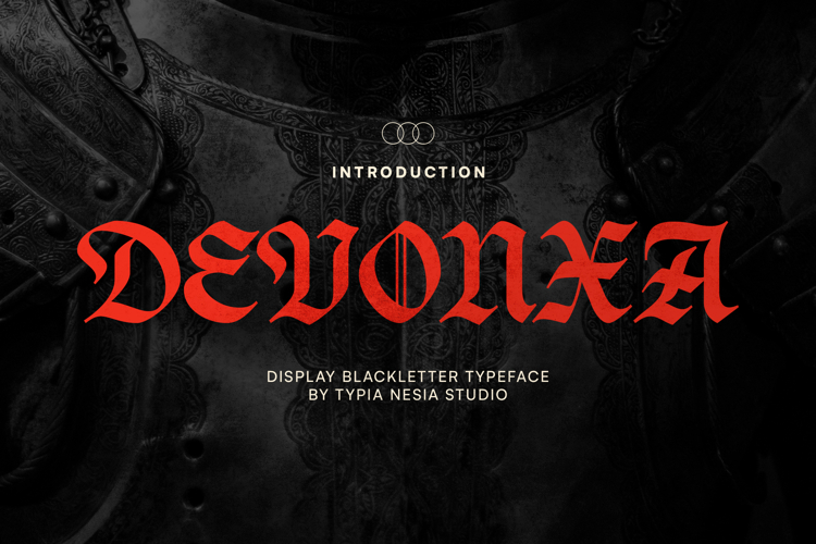 Devonxa - Gothic Blackletter Font