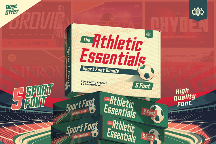 The Athletic Essentials - Sport Font
