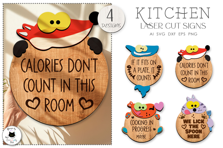 Funny & Sarcastic Kitchen Signs | Laser Cut Wall Signs