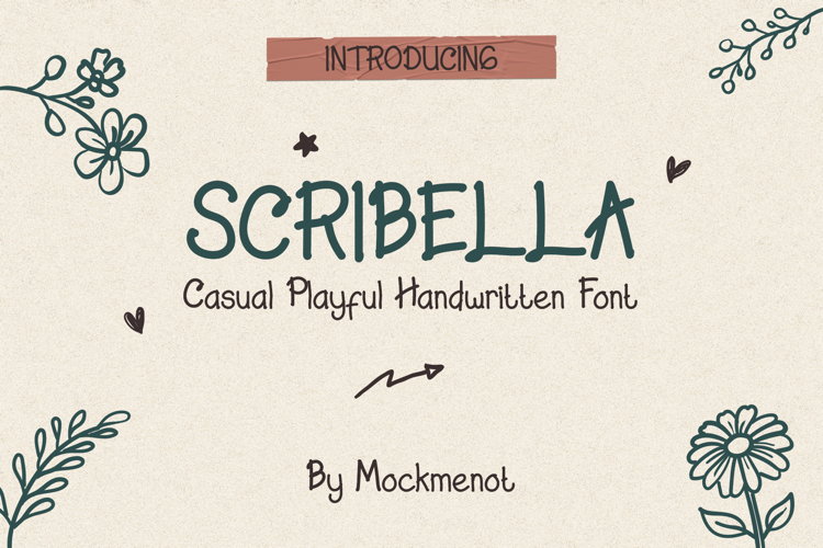 Scribella Playful Handwritten