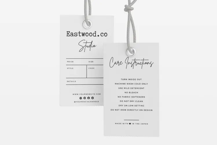 Canva | Printable Hang Tag Template