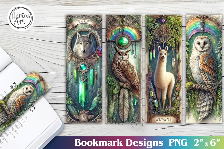 Nature Dreamcatcher Printable Bookmark 4 PNG