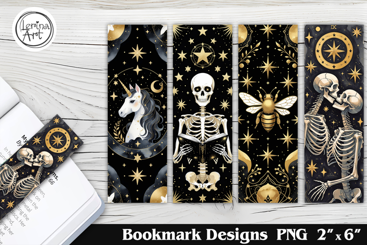 Celestial Printable Bookmark 4 PNG
