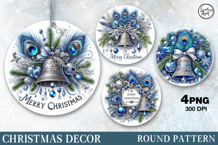 Christmas Decor | Chriastmas Bell| PNG Sublimation