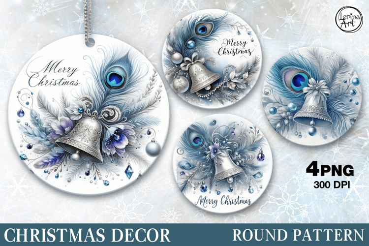 Christmas Decor | Chriastmas Bell| PNG Sublimation