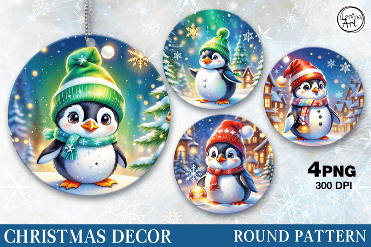 Christmas Decor | Cute Animals| Penguin