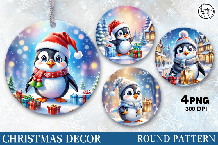 Christmas Decor | Cute Animals| Penguin
