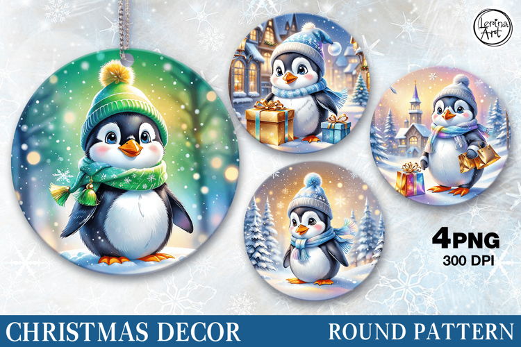 Christmas Decor | Cute Animals| Penguin