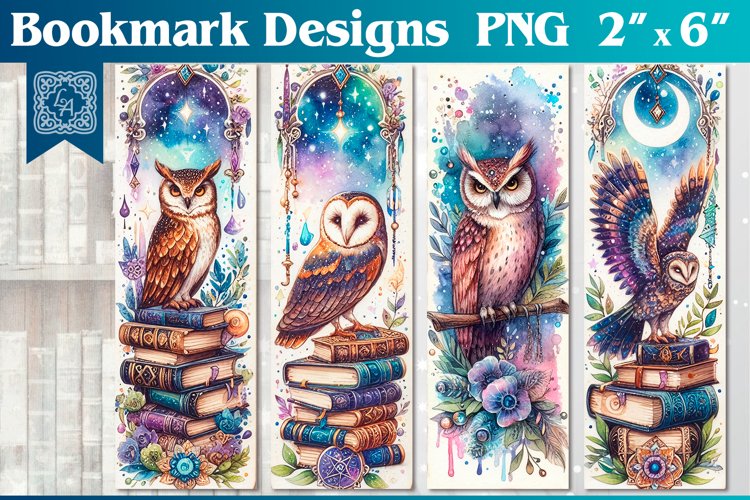 Magic Books Printable Bookmark 4 PNG