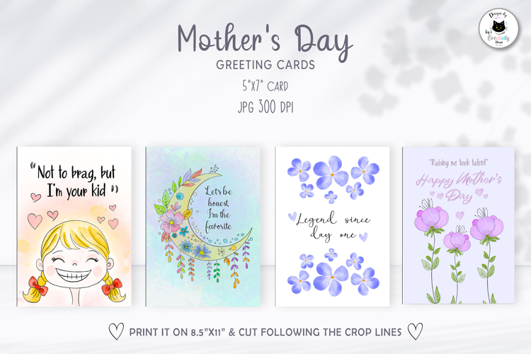 Mothers Day Greeting Cards | Printable Designs
