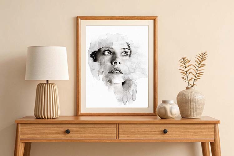 Watercolor Hybrid Art Texture