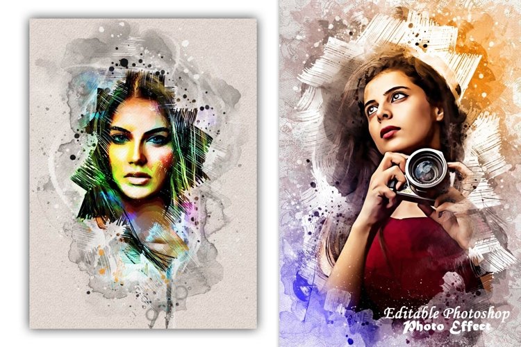 Editable Photoshop Photo Effect example image 1