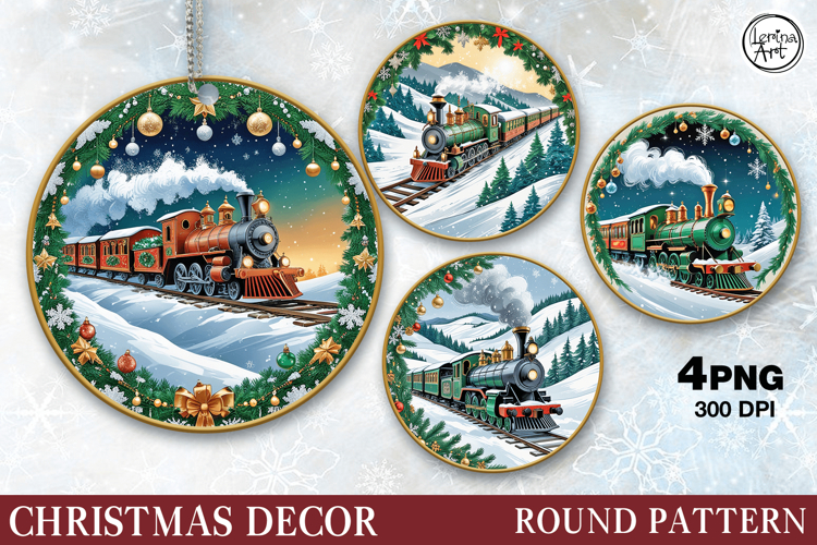 Christmas Decor | Cute Animals| Train