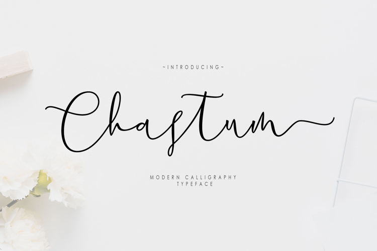Chastum Script