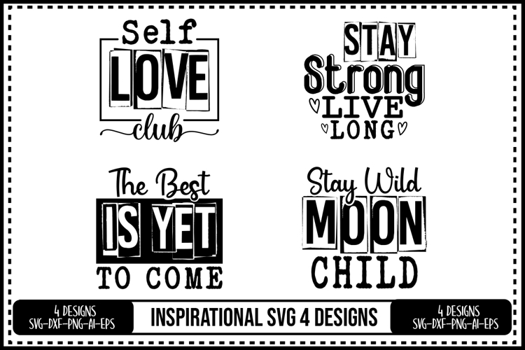 Inspirational Svg 4 Designs