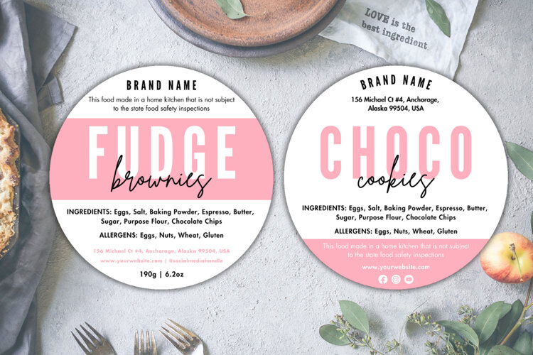 CANVA | Cottage Law Label Template example image 1