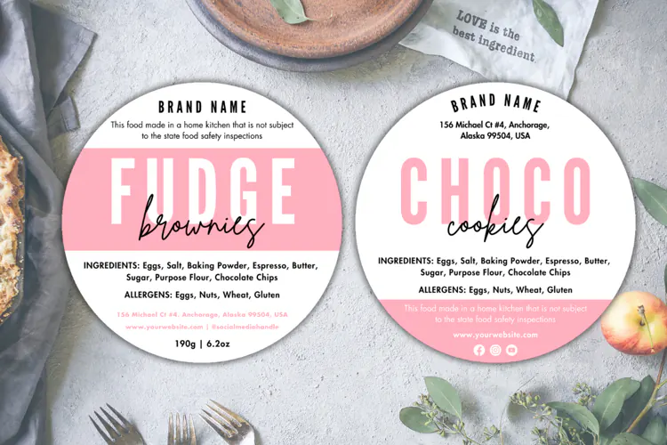 CANVA | Cottage Law Label Template