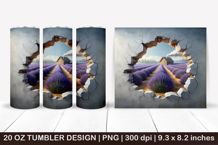 20 Oz Sublimation Tumbler Wrap Image 22