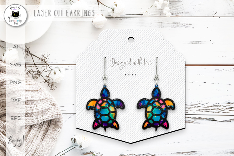 Glowforge Earrings Image 8