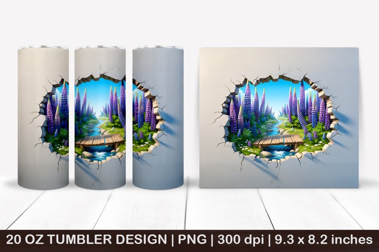 20 Oz Sublimation Tumbler Wrap Image 24